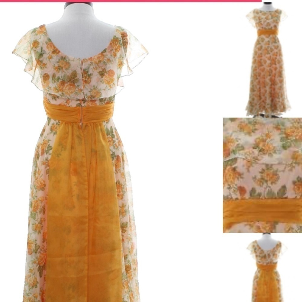 Sylvia Ann 1970’s prom dress or cocktail dress - Picture 13 of 13